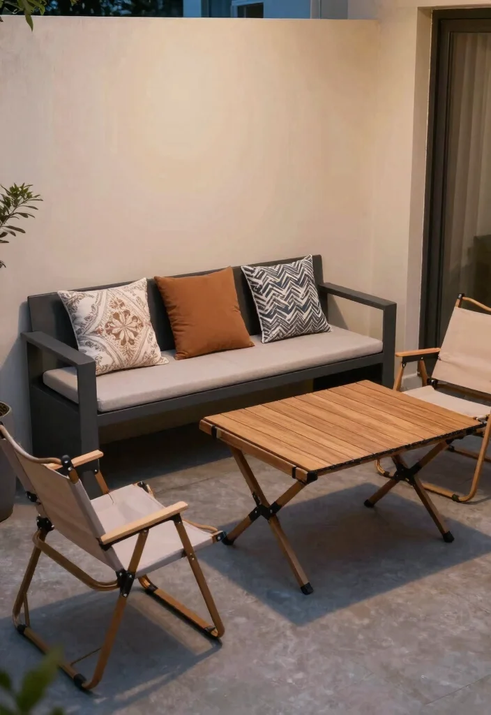 12 Patio Landscaping Ideas to Frame and Finish Your Space 35 12 Patio Landscaping Ideas to Frame and Finish Your Space 5. Multi functional Furniture Solutions 0