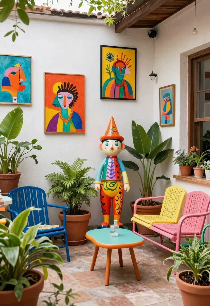 12 Patio Layout Ideas for Furniture Arrangement 60 12 Patio Layout Ideas for Furniture Arrangement 10. Artistic Expressions 0