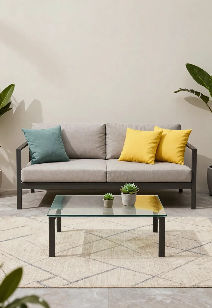 12 Patio Layout Ideas for Furniture Arrangement 2 12 Patio Layout Ideas for Furniture Arrangement 2. Minimalist Chic 0