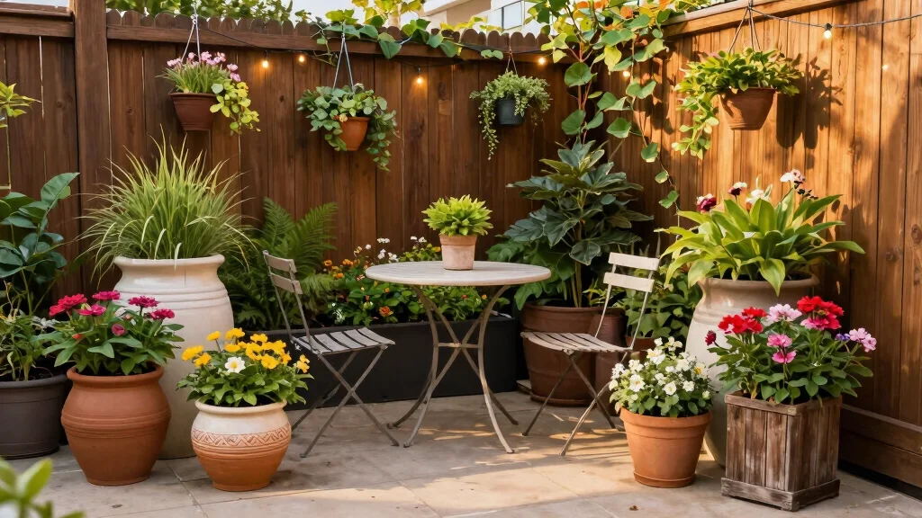 12 Patio Planter Ideas Using Decorative Plant Pots