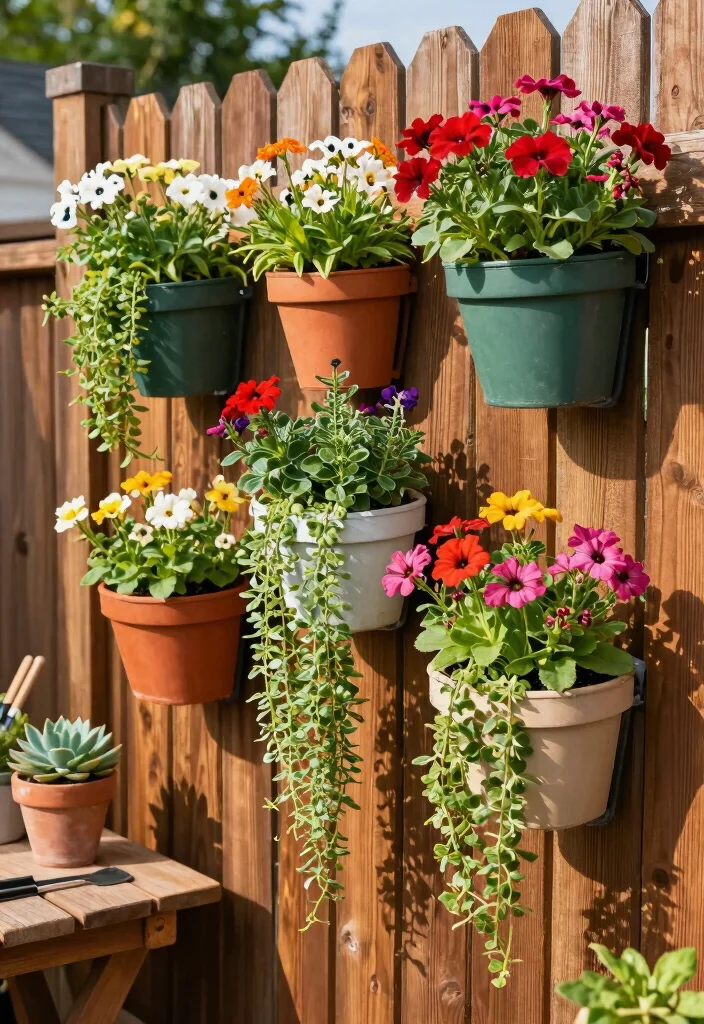 12 Patio Planter Ideas to Add Color and Style Outdoors 2. Wall Mounted Planters for Stunning Displays 0