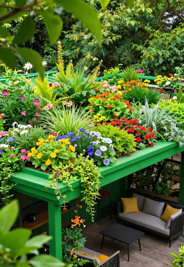 12 Patio Roof Extension Ideas to Expand Covered Space 4. Green Roof Extension 0