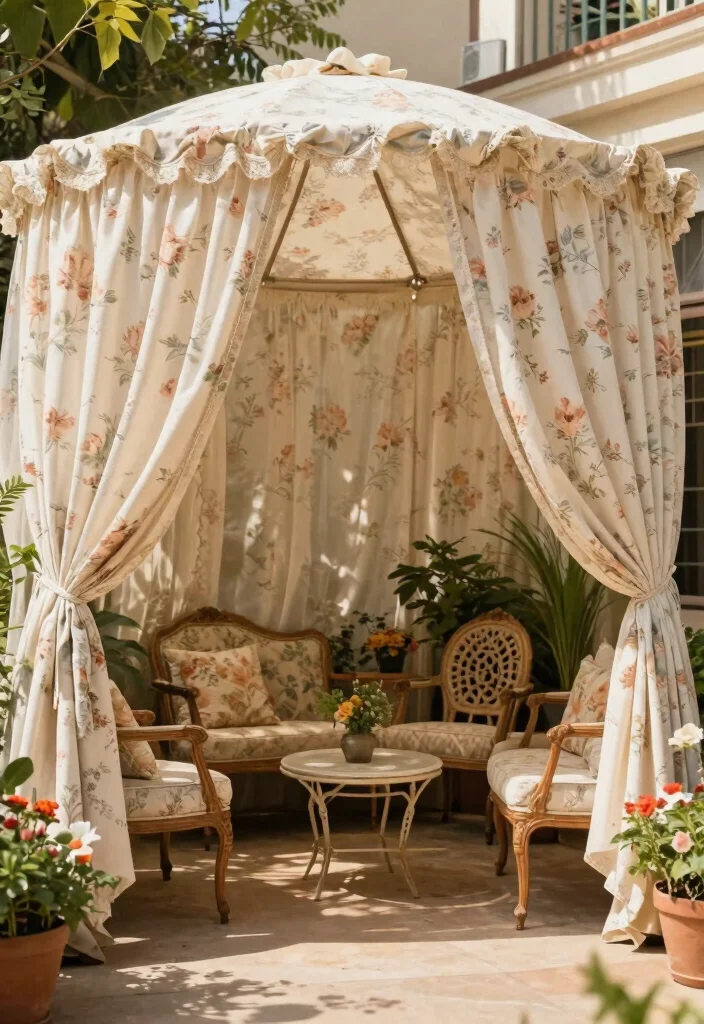 12 Patio Roof Extension Ideas to Expand Covered Space 8. Vintage Canopy 0