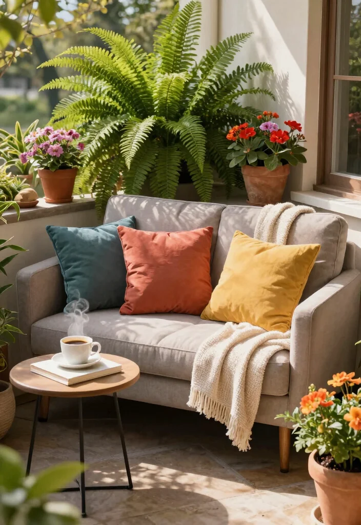12 Patio Seating Ideas for Comfort and Flow 1. Cozy Corner Nook 0
