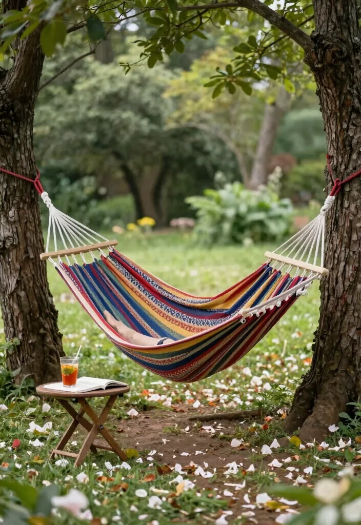 12 Patio Seating Ideas for Comfort and Flow 3. Hammock Haven 0