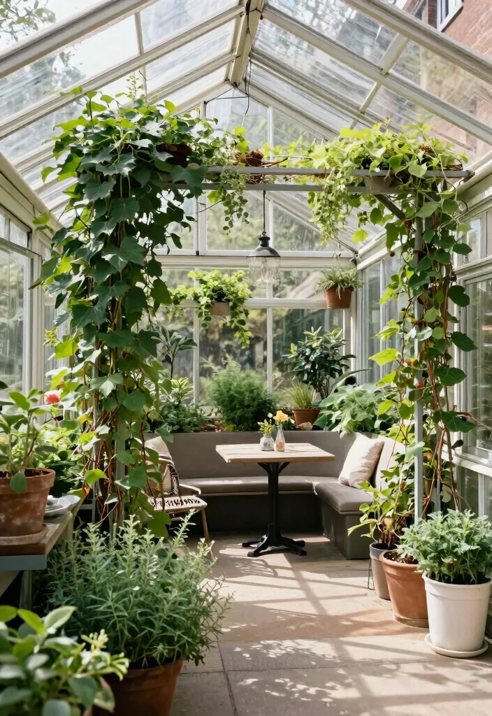 12 Patio Trellis Ideas to Add Shade and Privacy Outdoors 7. Greenhouse Trellis for Small Spaces 0