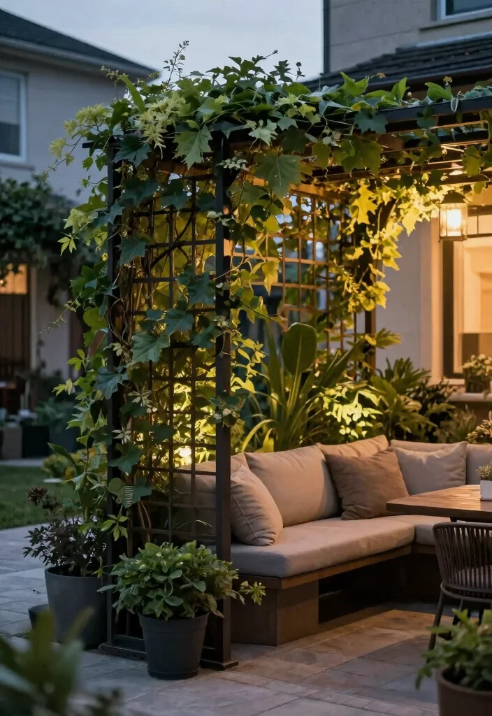 12 Patio Trellis Ideas to Add Shade and Privacy Outdoors 9. Privacy Screen Trellis 0