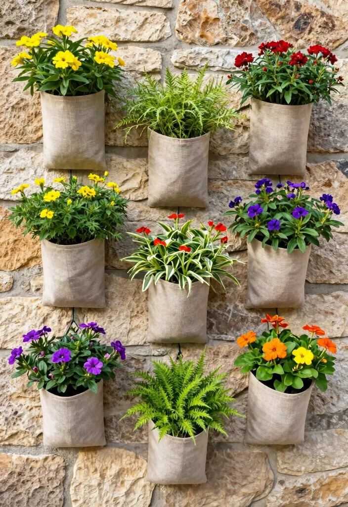 12 Planter Pot Ideas for Versatile Outdoor Styling 35 12 Planter Pot Ideas for Versatile Outdoor Styling 5. Hanging Pocket Planters 0