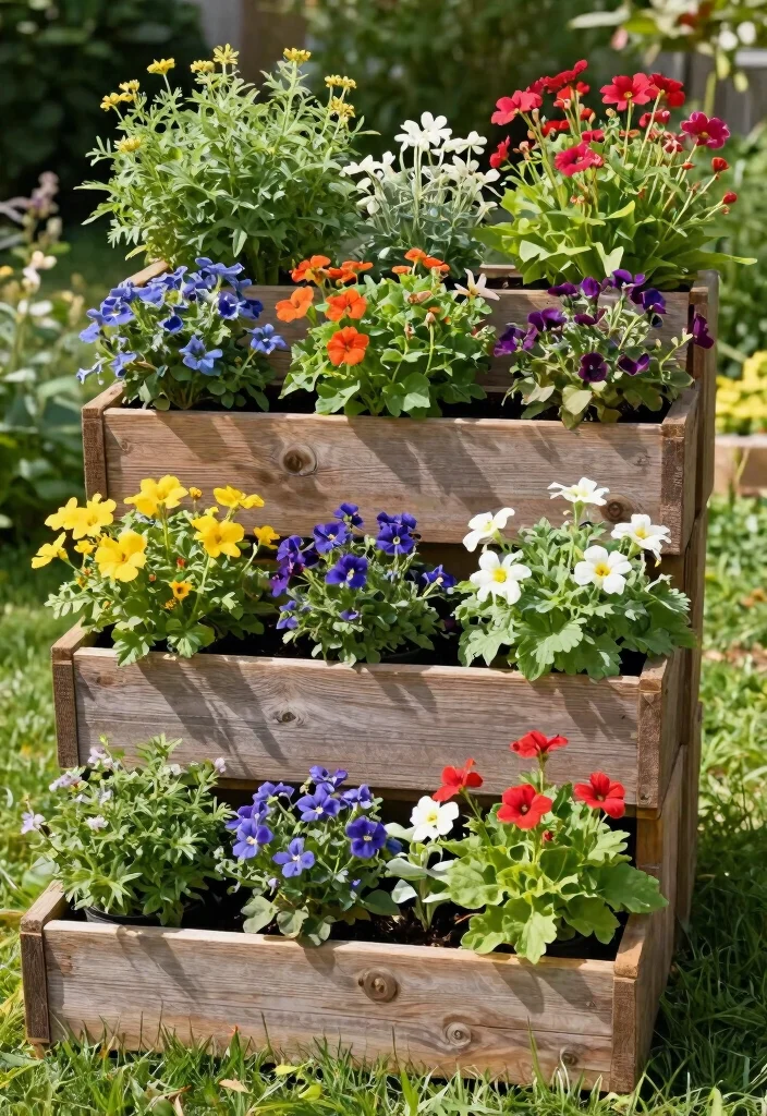 12 Planter Pot Ideas for Versatile Outdoor Styling 46 12 Planter Pot Ideas for Versatile Outdoor Styling 6. Stacked Planters 0