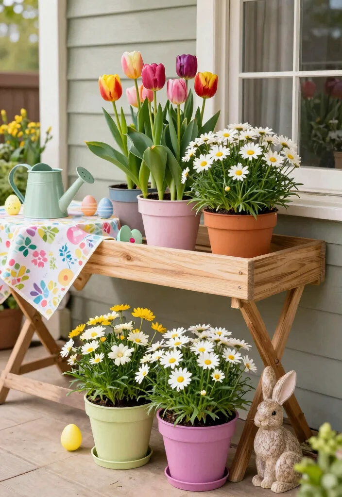 12 Porch Planter Ideas for Welcoming Entryways 10. Seasonal Plant Swaps 0