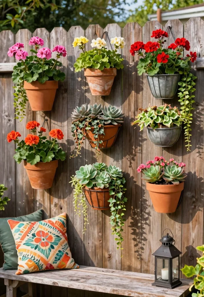 12 Porch Planter Ideas for Welcoming Entryways 2. Wall Mounted Planters 0