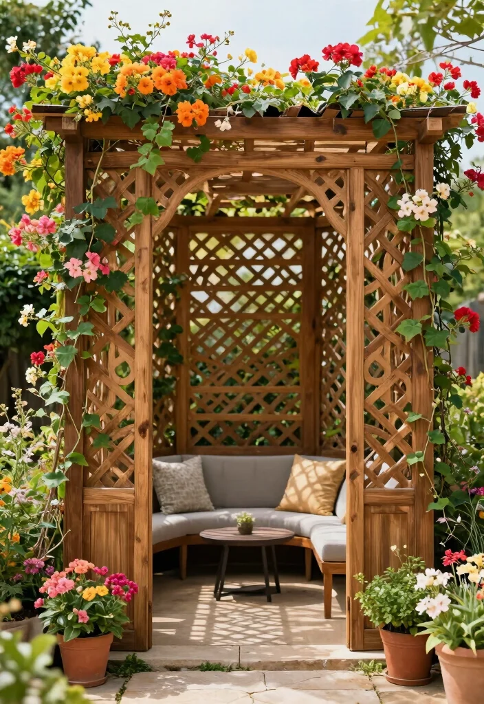 12 Privacy Fence Ideas for a More Secluded Outdoor Space 3 12 Privacy Fence Ideas for a More Secluded Outdoor Space 3. Lattice Privacy Panels 0