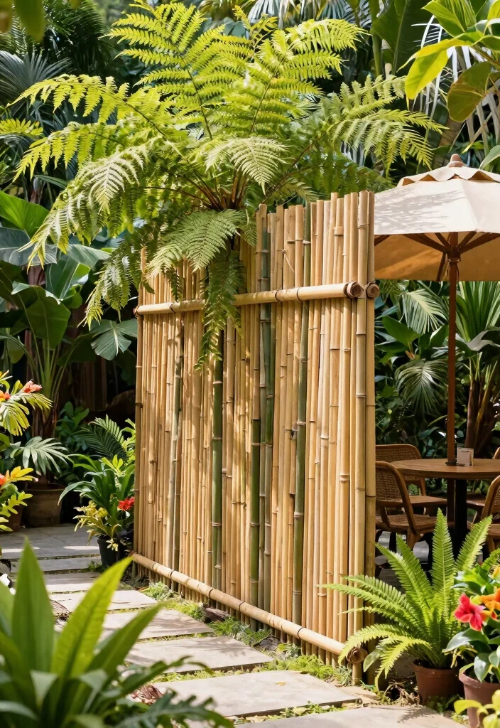 12 Privacy Fence Ideas for a More Secluded Outdoor Space 4 12 Privacy Fence Ideas for a More Secluded Outdoor Space 4. Bamboo Fencing 0