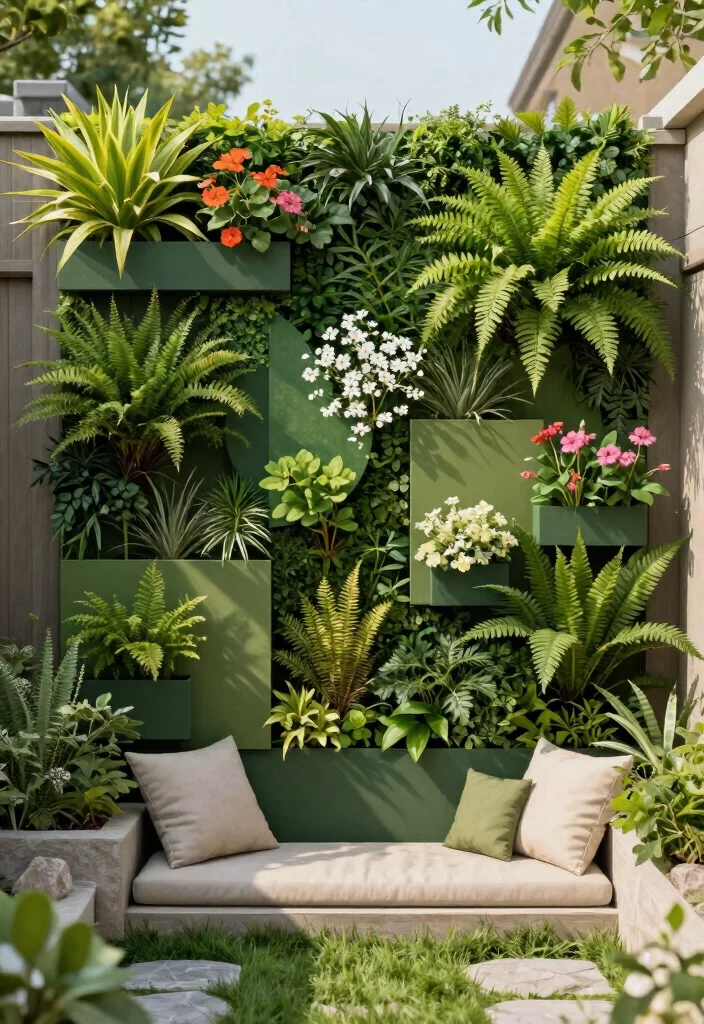 12 Privacy Fence Ideas for a More Secluded Outdoor Space 5 12 Privacy Fence Ideas for a More Secluded Outdoor Space 5. Green Wall Fencing 0