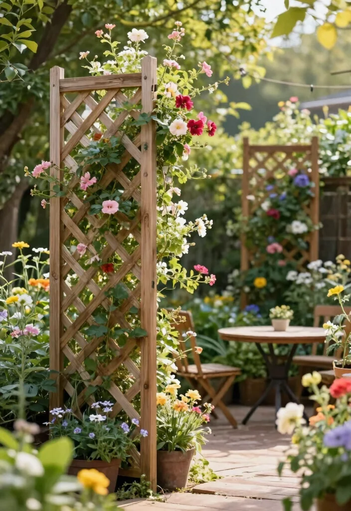 12 Privacy Fence Ideas on a Budget That Actually Work 14 12 Privacy Fence Ideas on a Budget That Actually Work 4. DIY Lattice Panels 0