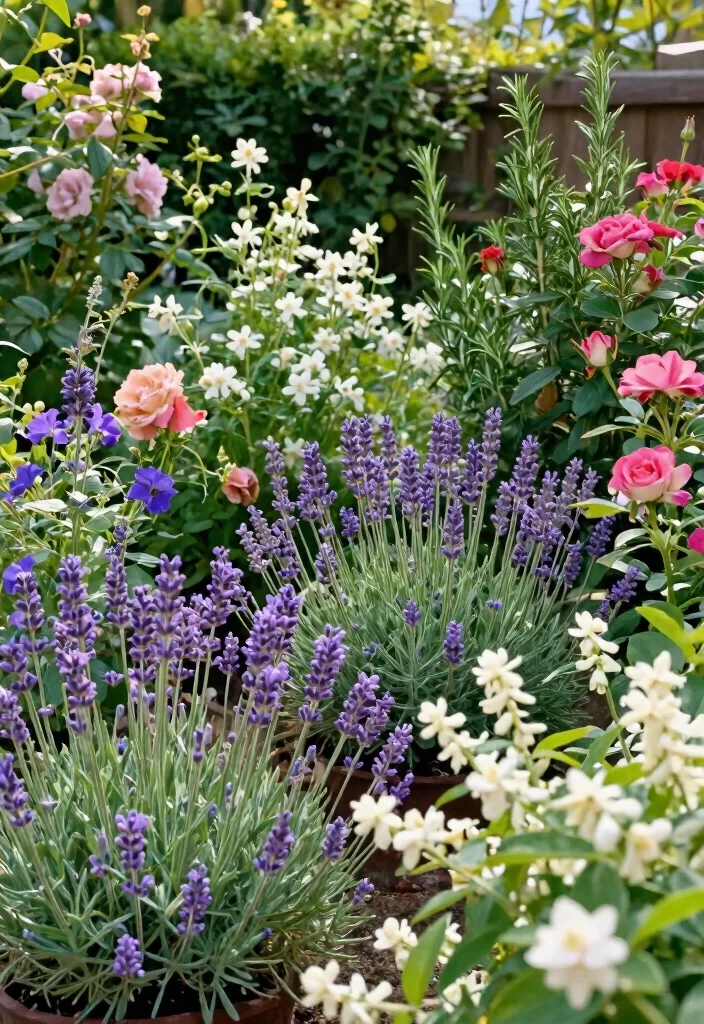 12 Relaxing Backyard Ideas for Calm and Comfortable Spaces 12. Use Fragrant Flowers and Plants 0