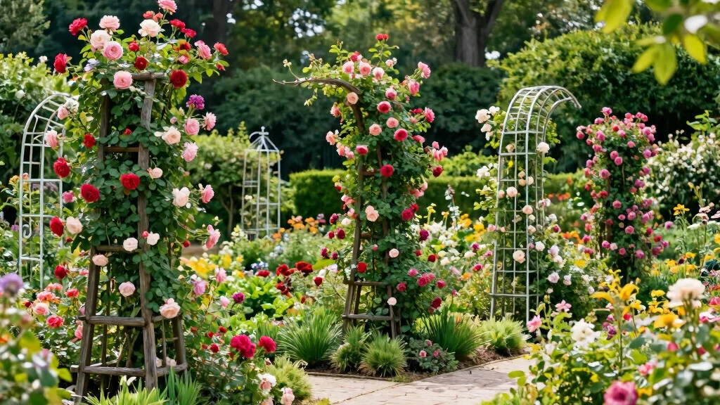 12 Rose Trellis Ideas for Elegant Garden Displays