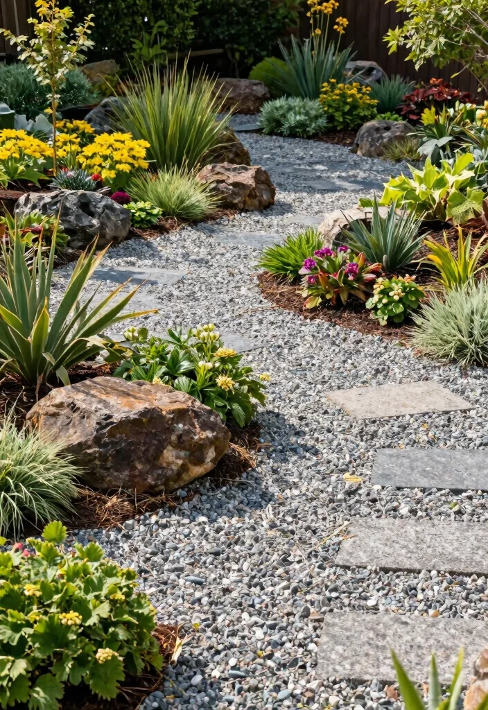 12 Sloped Backyard Ideas on a Budget That Work 11. Choose Low Maintenance Landscaping 0