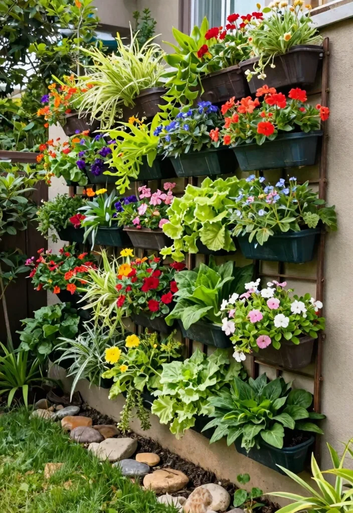 12 Sloped Backyard Ideas on a Budget That Work 4. Use Vertical Gardening Techniques 0