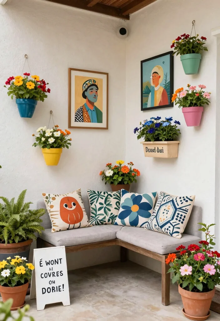 12 Small Outdoor Patio Ideas That Feel Open and Airy 12. Personal Touches 0