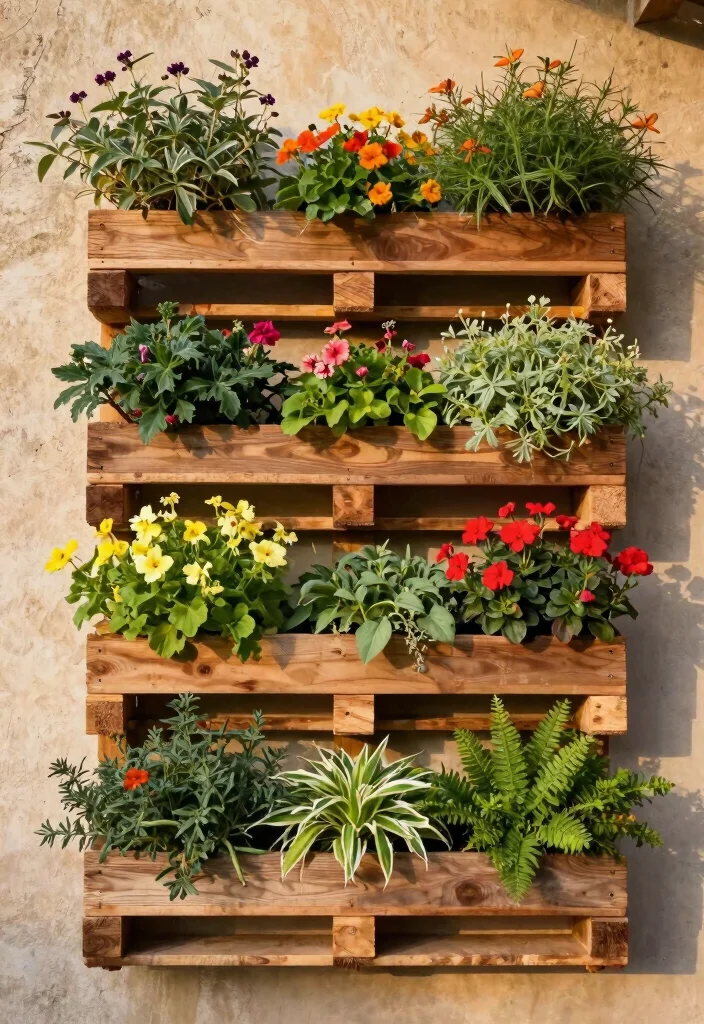 12 Small Trellis Ideas for Tight Garden Spaces 11. Pallet Wall Trellis 0