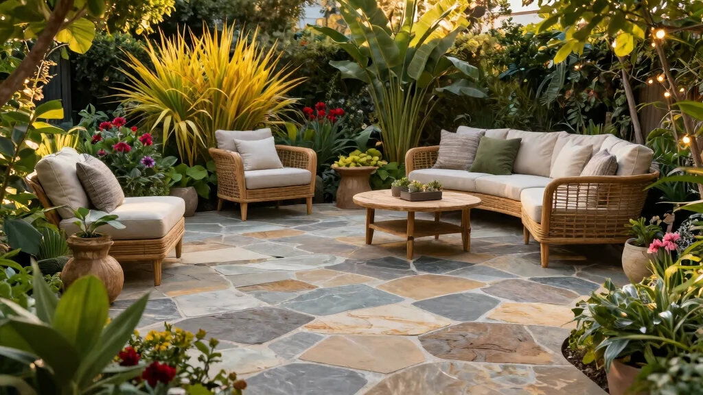 12 Stone Patio Ideas for Timeless Natural Style