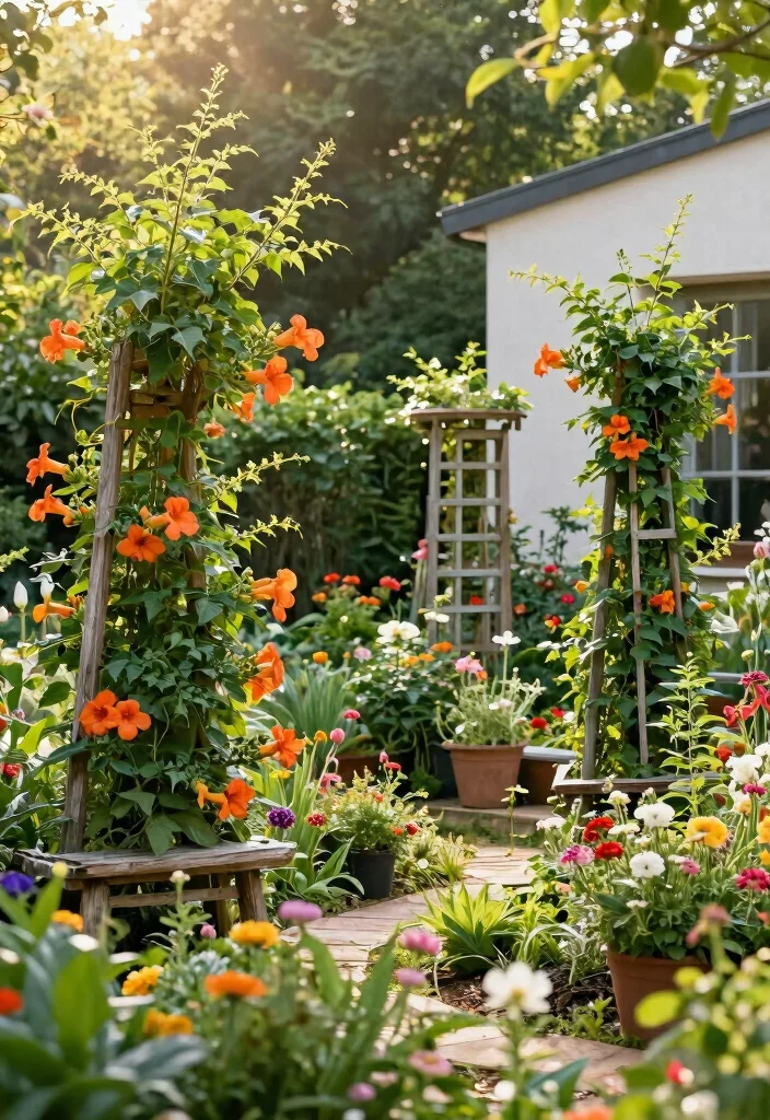 12 Trumpet Vine Trellis Ideas for Bold Vertical Color Conclusion 0