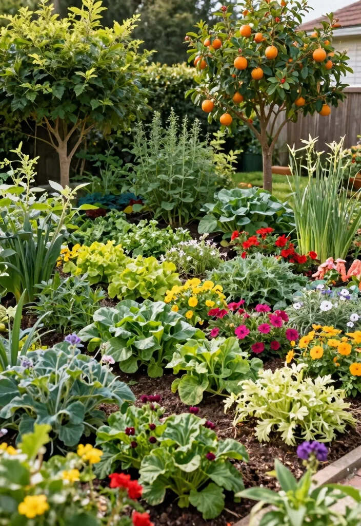 12 Uneven Backyard Ideas for Sloped Yard Solutions 11. Edible Landscaping 0