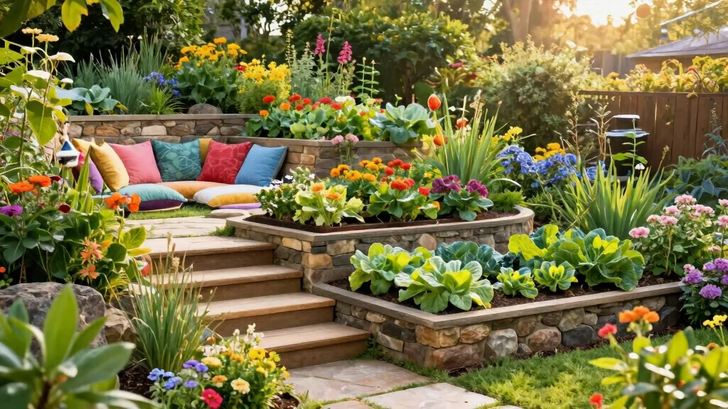12 Uneven Backyard Ideas for Sloped Yard Solutions