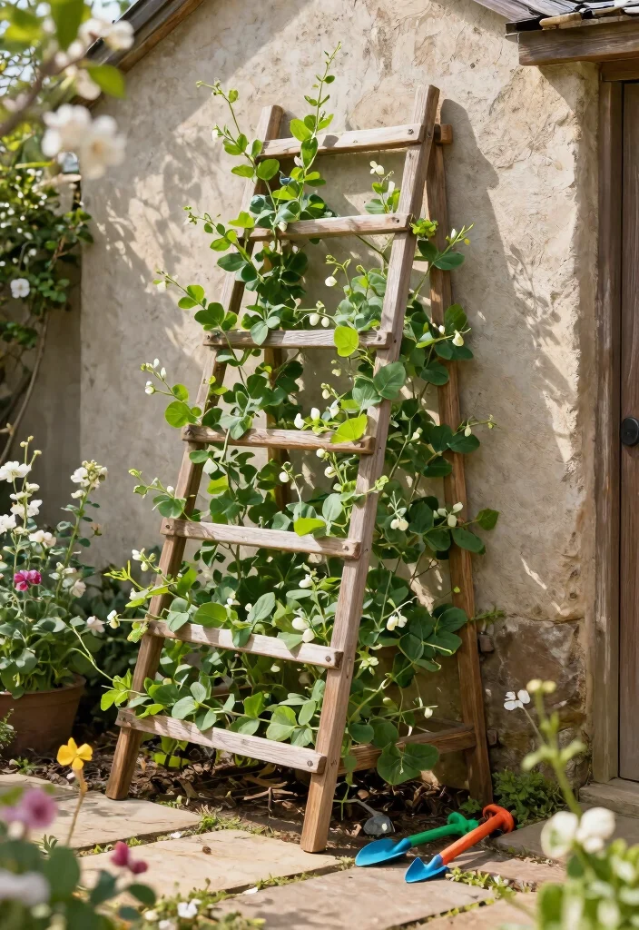 12 Unique Trellis Ideas to Make Your Garden Stand Out 1. A Frame Trellis 0