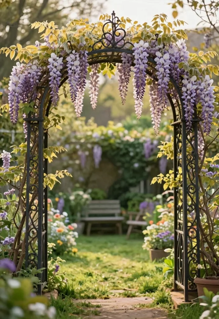 12 Unique Trellis Ideas to Make Your Garden Stand Out 5. Archway Trellis 0