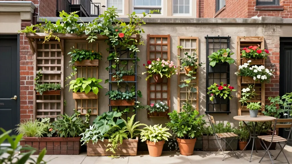12 Wall Trellis Ideas for Vertical Flowers and Climbing Plants