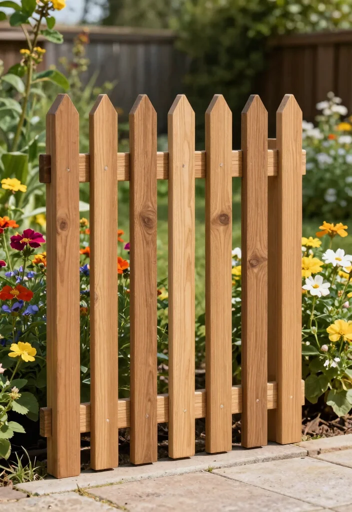 12 Wood Fence Ideas for Classic and Durable Yard Boundaries 10. Shadowbox Fence 0