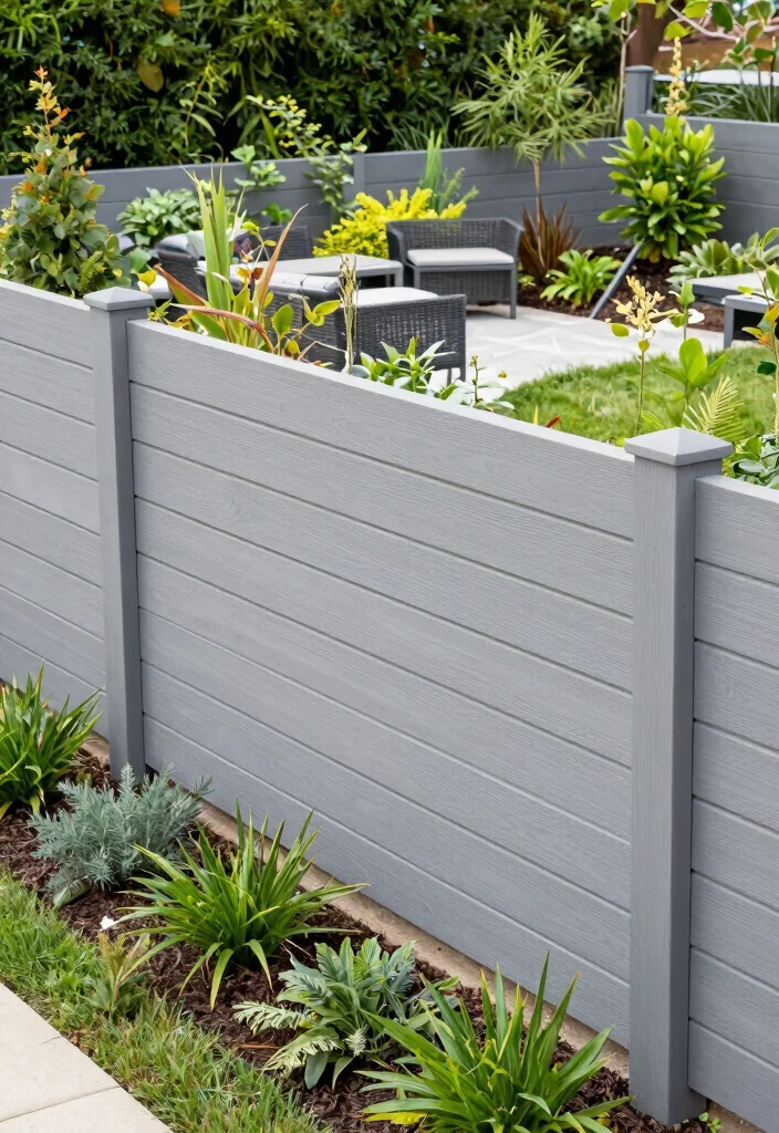 12 Wood Fence Ideas for Classic and Durable Yard Boundaries 4. Horizontal Board Fence 0
