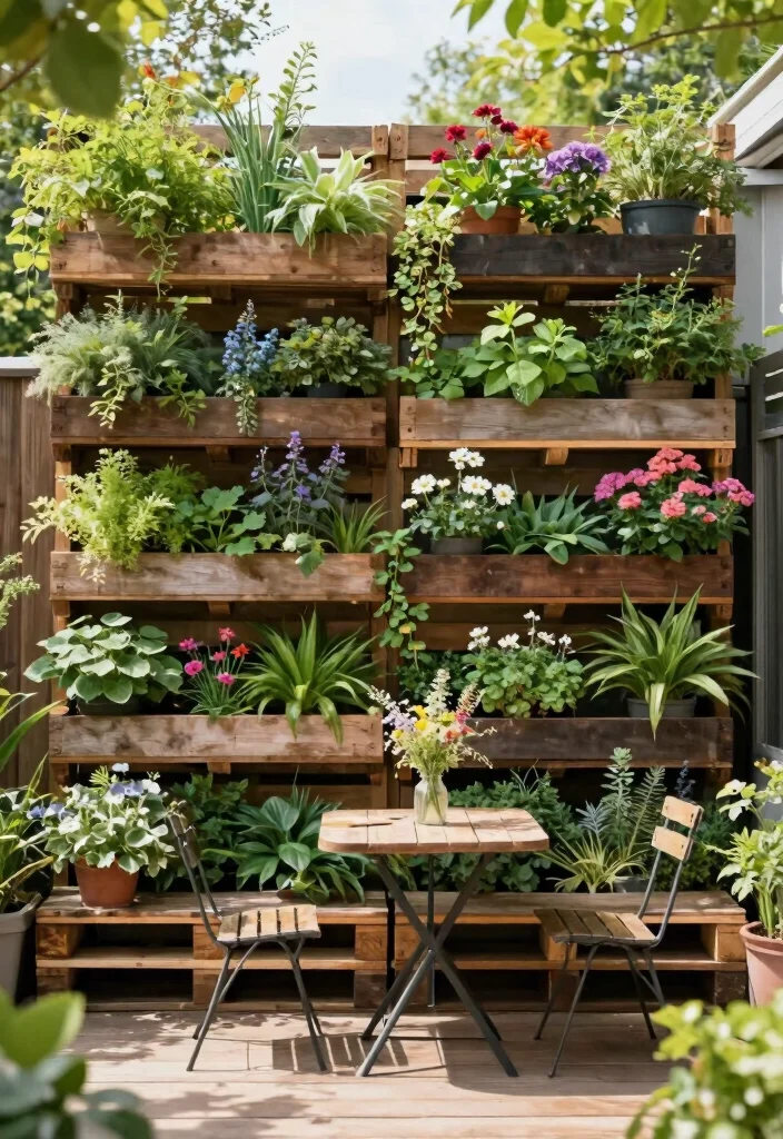 14 Back Patio Ideas on a Budget That Look Polished 1 14 Back Patio Ideas on a Budget That Look Polished 1. Vertical Garden Wall 0
