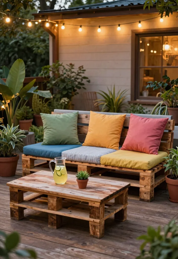 14 Back Patio Ideas on a Budget That Look Polished 2 14 Back Patio Ideas on a Budget That Look Polished 2. DIY Outdoor Furniture 0