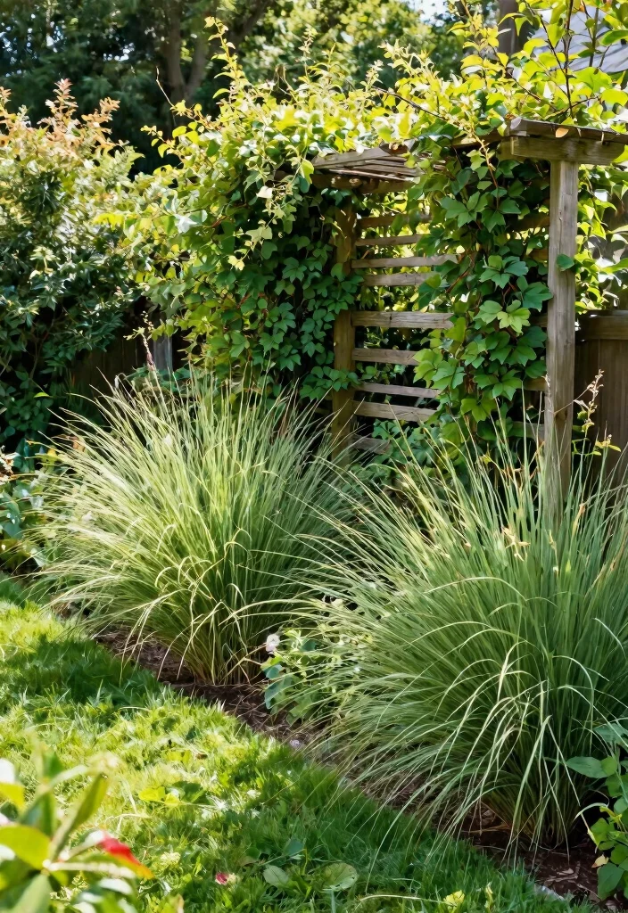 14 Backyard Decorating Ideas to Refresh Your Outdoor Space 10. Natural Privacy Screens 0
