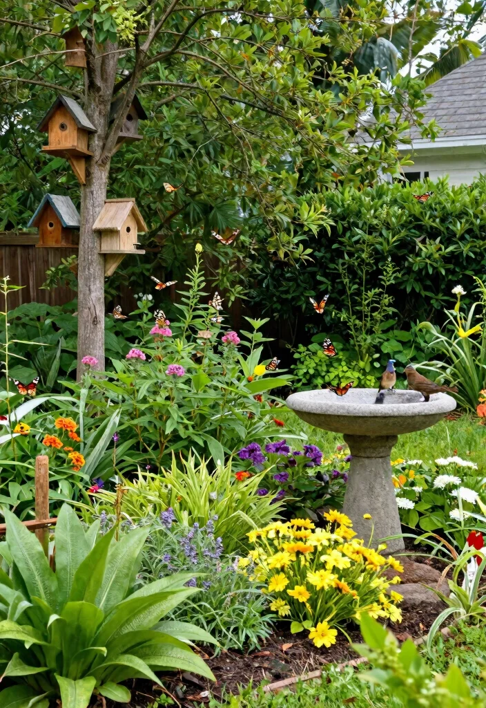 14 Backyard Decorating Ideas to Refresh Your Outdoor Space 6. Wildlife Friendly Features 0