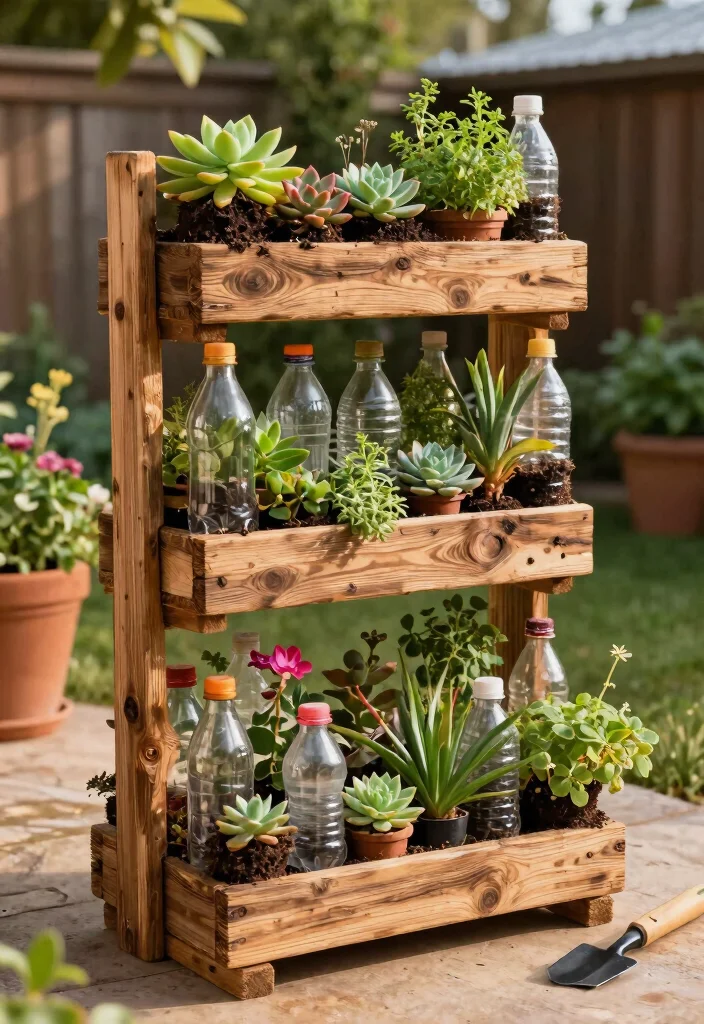 14 Backyard Garden Ideas for Beautiful and Productive Spaces 7. DIY Vertical Garden Systems 0