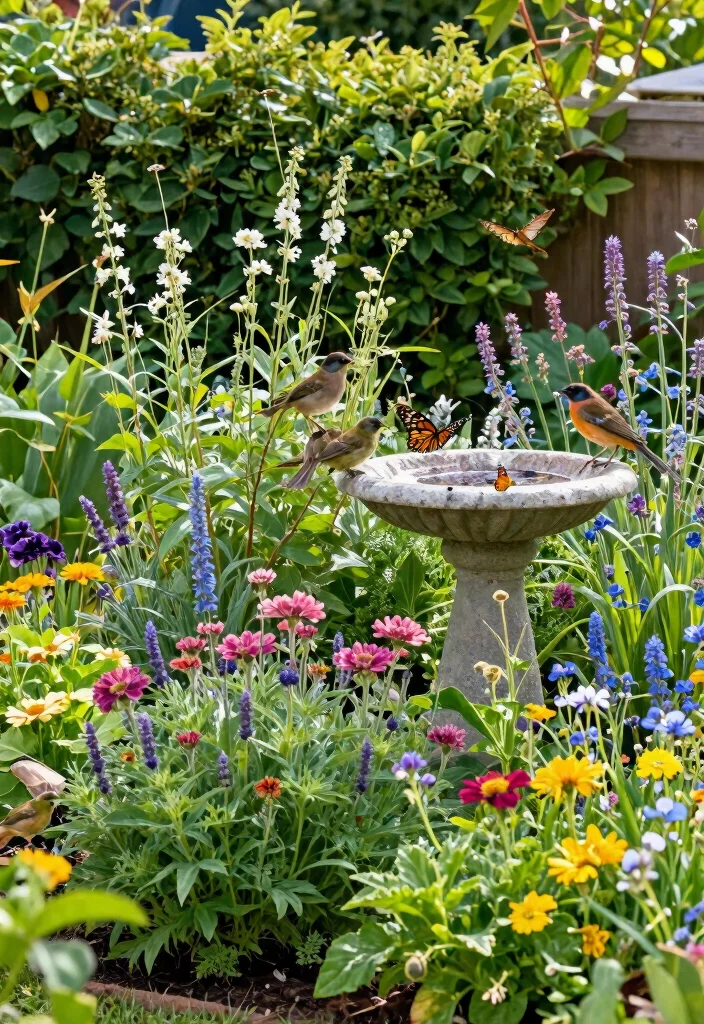 14 Backyard Garden Ideas for Small and Large Yards 10. Wildlife friendly Gardens with Edibles 0