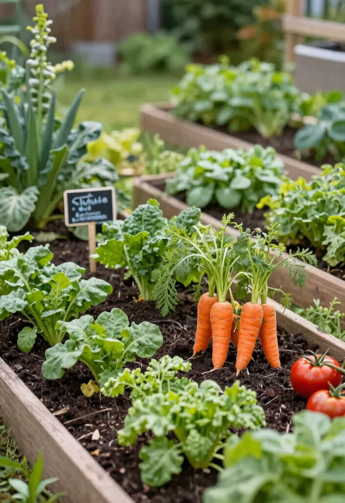 14 Backyard Garden Ideas for Small and Large Yards 13. Seasonal Planting for Year Round Harvest 0