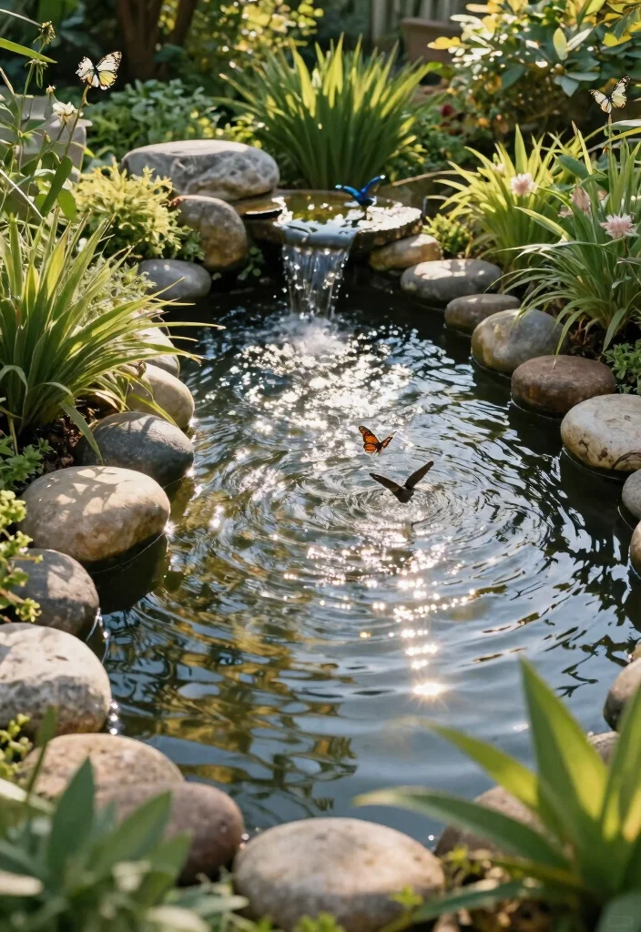 14 Backyard Hardscape Ideas for Low Maintenance Design 64 14 Backyard Hardscape Ideas for Low Maintenance Design 14. Sustainable Water Features 0