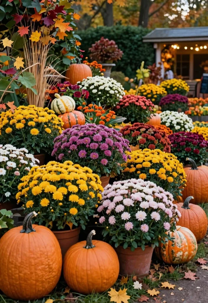 14 Backyard Ideas for Small Yards That Feel Open 13. Seasonal Displays 0