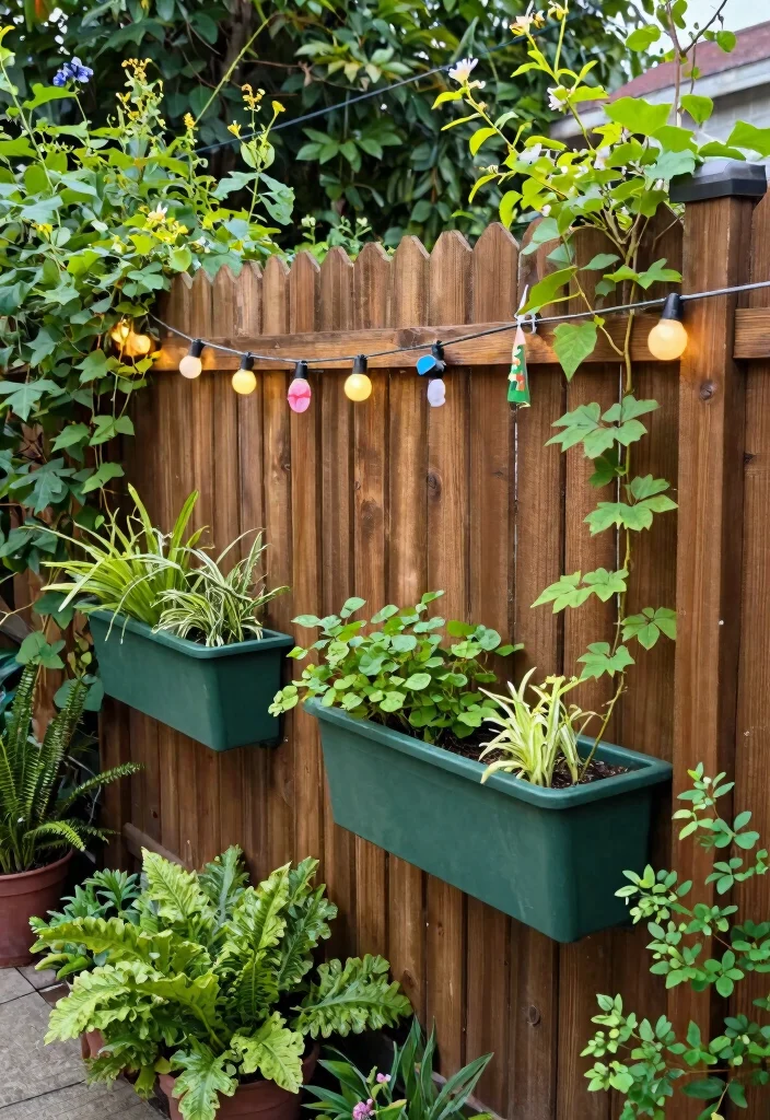14 Backyard Ideas for Small Yards That Feel Open 6. Utilizing Fences 0
