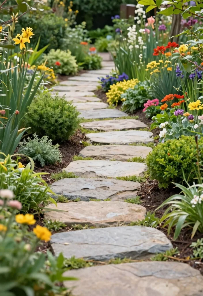 14 Backyard Ideas for Small Yards That Feel Open 7. Garden Pathways 0