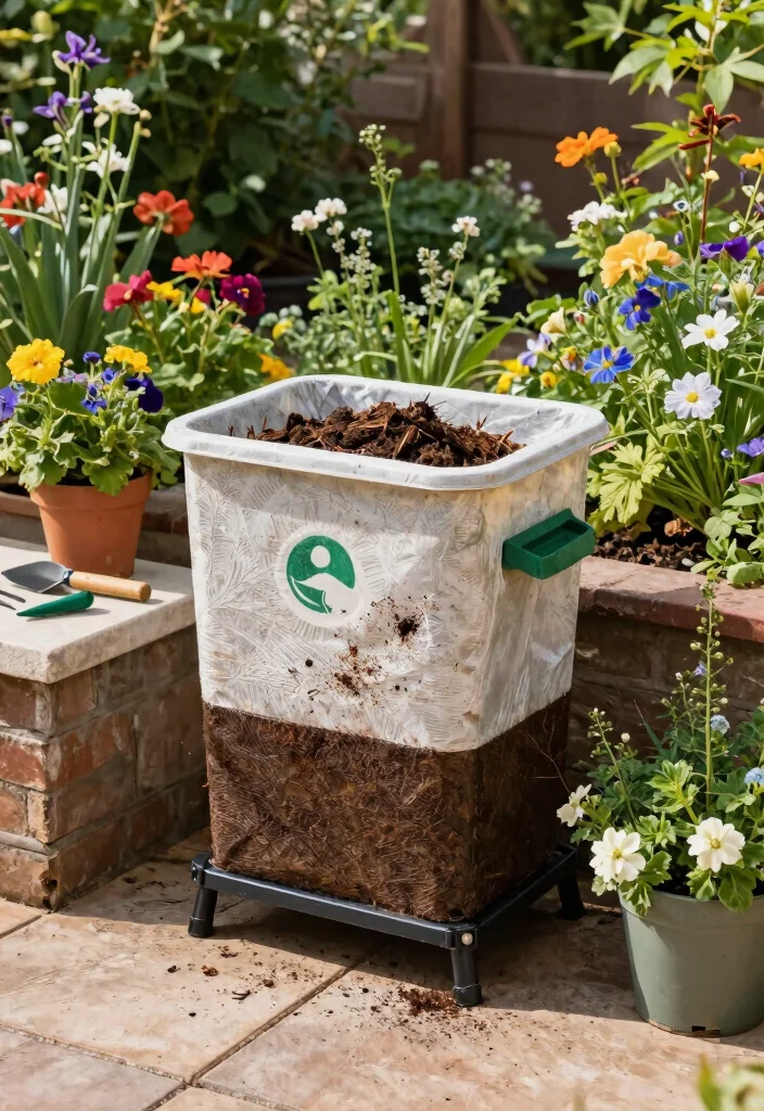 14 Backyard Patio Ideas for Everyday Outdoor Living 53 14 Backyard Patio Ideas for Everyday Outdoor Living 13. Composting Station 0