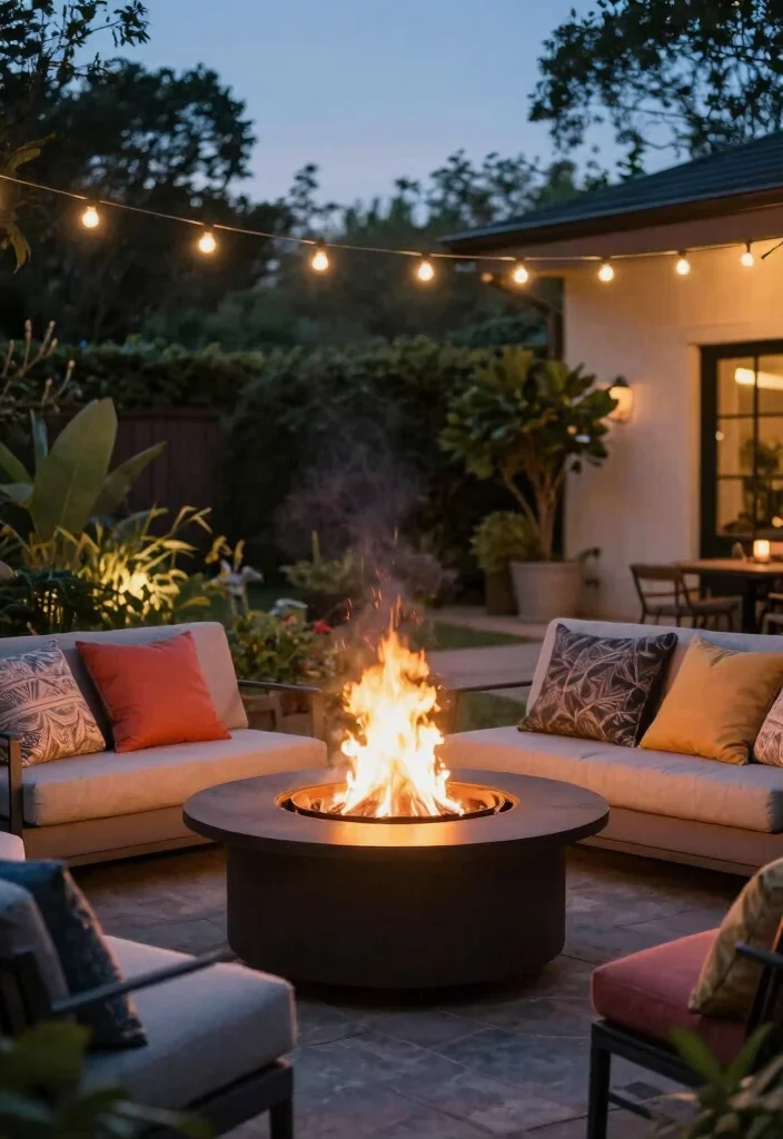14 Backyard Patio Ideas for Everyday Outdoor Living 26 14 Backyard Patio Ideas for Everyday Outdoor Living 6. Sustainable Fire Pits 0