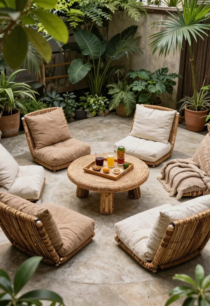 14 Backyard Patio Ideas for Everyday Outdoor Living 39 14 Backyard Patio Ideas for Everyday Outdoor Living 9. Comfortable Sustainable Seating 0