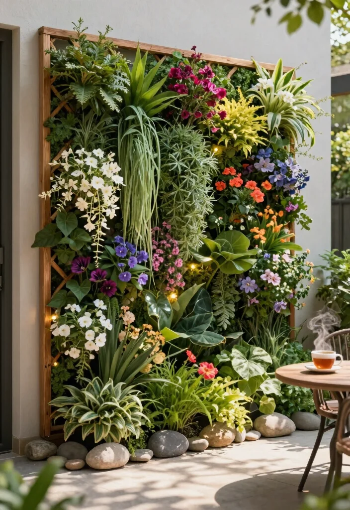 14 Backyard Privacy Ideas for a More Peaceful Outdoor Space 1. Vertical Gardens for Instant Greenery 0