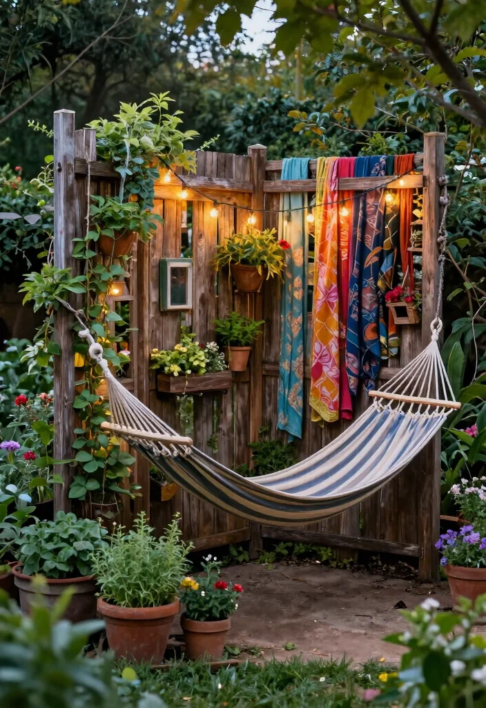14 Backyard Privacy Ideas for a More Peaceful Outdoor Space 3. Cozy Garden Screens 0
